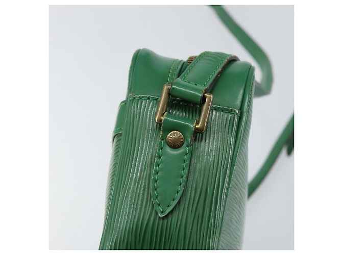 LOUIS VUITTON Borsa a Spalla Epi Trocadero 23 Verde M52304 LV Auth ka003 - vista 18