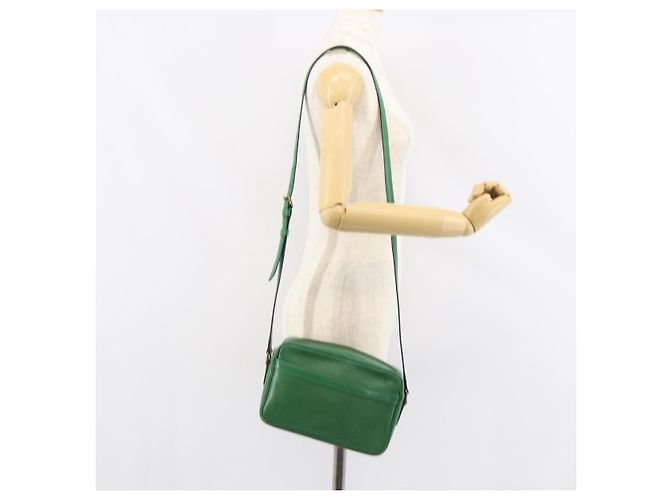 LOUIS VUITTON Borsa a Spalla Epi Trocadero 23 Verde M52304 LV Auth ka003 - vista 25