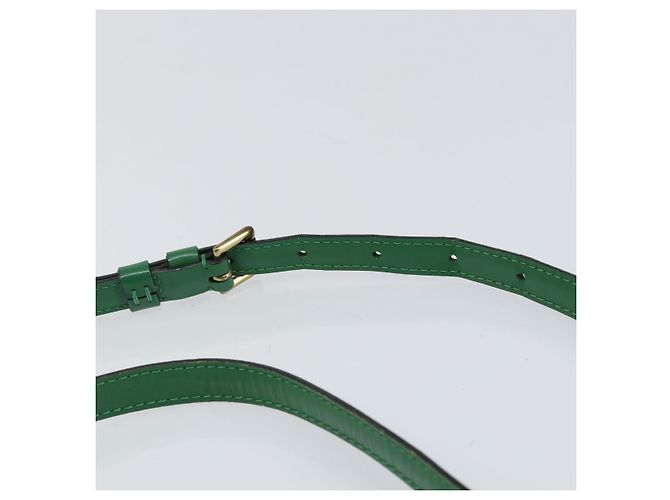 LOUIS VUITTON Borsa a Spalla Epi Trocadero 23 Verde M52304 LV Auth ka003 - vista 8