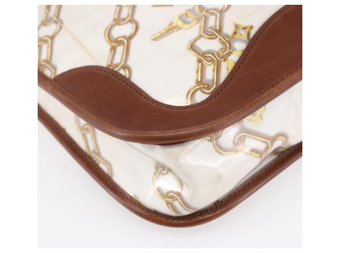 LOUIS VUITTON Borsa a Spalla Musette Monogram Charm Bianca M95158 LV Auth ka027 Bianco - vista 16