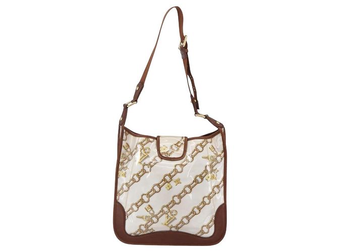 LOUIS VUITTON Borsa a Spalla Musette Monogram Charm Bianca M95158 LV Auth ka027 Bianco - vista 2