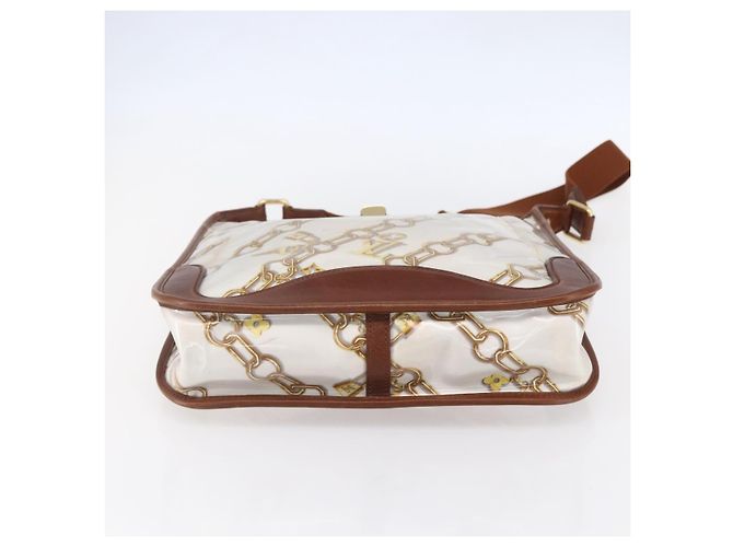 LOUIS VUITTON Borsa a Spalla Musette Monogram Charm Bianca M95158 LV Auth ka027 Bianco - vista 5