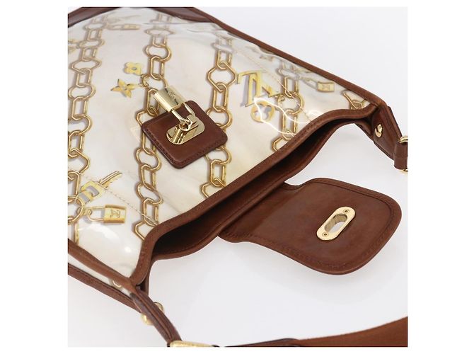 LOUIS VUITTON Borsa a Spalla Musette Monogram Charm Bianca M95158 LV Auth ka027 Bianco - vista 6