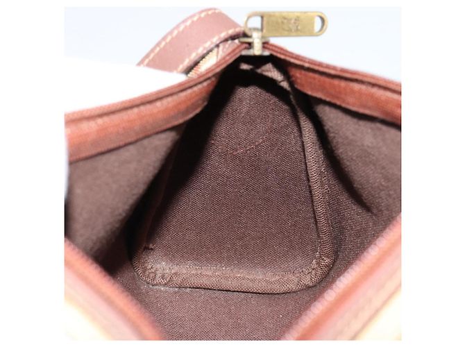 Autre Marque Borsa a Spalla Burberrys Nova Check PVC Beige Oro Auth ka004 D'oro - vista 18