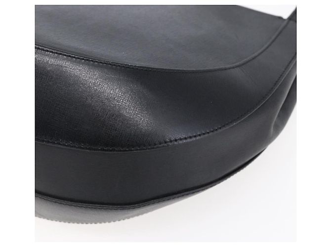 Bolso de Hombro Salvatore Ferragamo de Cuero Negro y Oro Auth bs31188 Dorado - vista 12