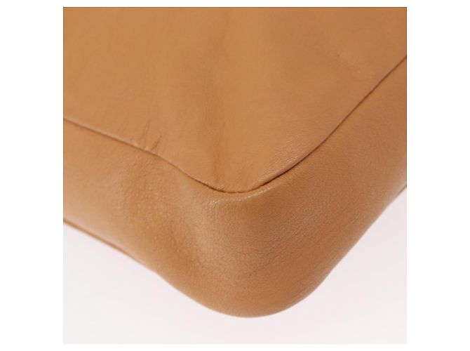 Chloé Chloe Vanessa Schultertasche aus Leder Braun Gold Auth bs31202 Golden - Ansicht 12