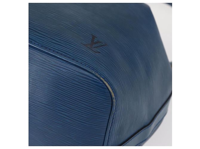 Noe LOUIS VUITTON Bolsa de Ombro Petit Noé Epi Azul M44105 LV Auth BA7654 - vista 15