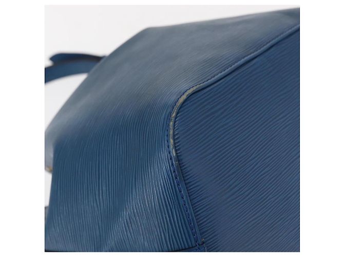 Noe LOUIS VUITTON Bolsa de Ombro Petit Noé Epi Azul M44105 LV Auth BA7654 - vista 16