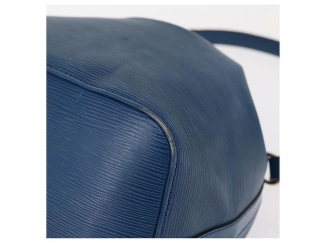 Noe LOUIS VUITTON Bolsa de Ombro Petit Noé Epi Azul M44105 LV Auth BA7654 - vista 17