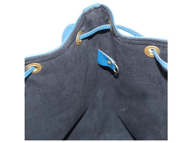 Noe LOUIS VUITTON Bolsa de Ombro Petit Noé Epi Azul M44105 LV Auth BA7654 - vista 20