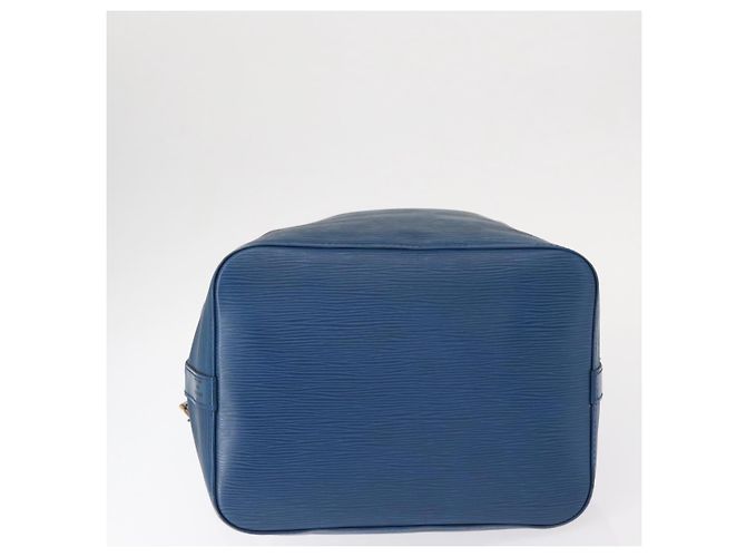 Noe LOUIS VUITTON Bolsa de Ombro Petit Noé Epi Azul M44105 LV Auth BA7654 - vista 5