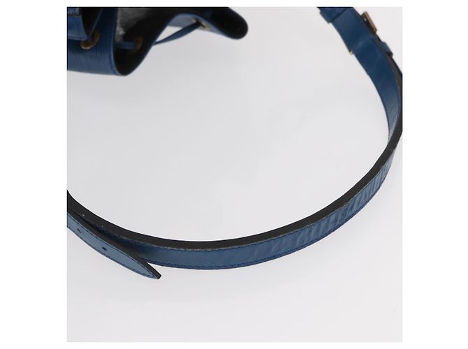 Noe LOUIS VUITTON Bolsa de Ombro Petit Noé Epi Azul M44105 LV Auth BA7654 - vista 7
