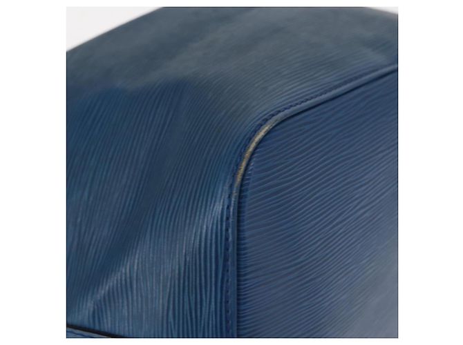 Noe LOUIS VUITTON Bolsa de Ombro Petit Noé Epi Azul M44105 LV Auth BA7654 - vista 8