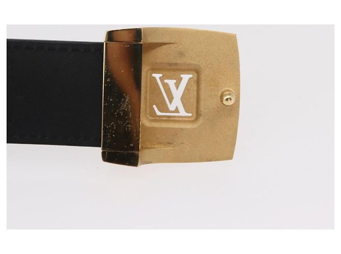 LOUIS VUITTON Multicolor Care Gürtel 70-80 Schwarz M9271 Auth LV am9640 - Ansicht 6