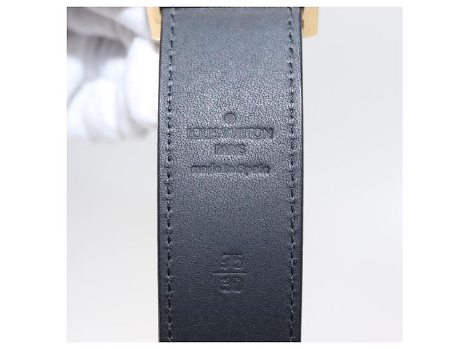 LOUIS VUITTON Multicolor Care Gürtel 70-80 Schwarz M9271 Auth LV am9640 - Ansicht 9
