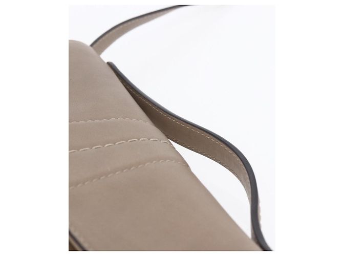 BALLY Borsa a Spalla in Pelle Beige Oro Auth BA7570 D'oro - vista 14