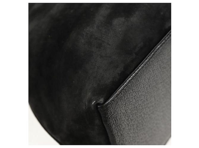 Borsa a mano in suede GUCCI Bamboo 2way Nera 002 2058 0508 0 Auth ep11483 Nero - vista 17