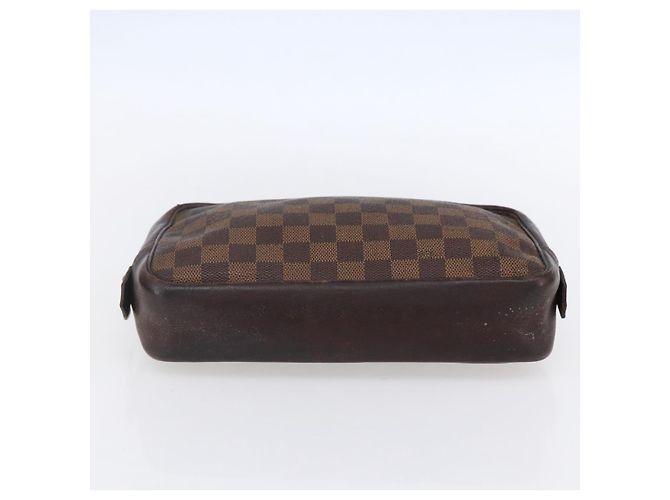 LOUIS VUITTON Trousse Toilette 25 Damier Ebene Borsa Clutch N47624 LV Auth bs30836 - vista 6