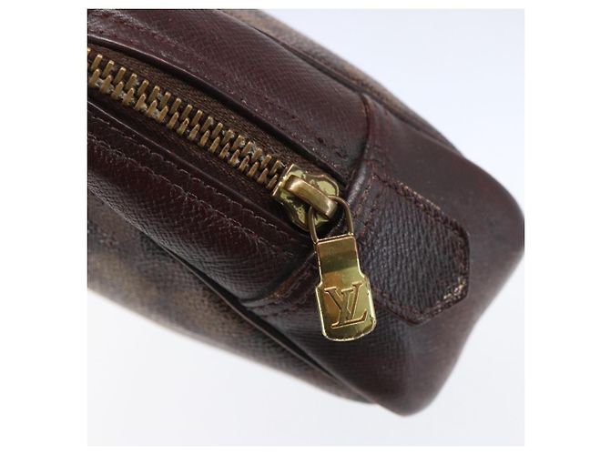 LOUIS VUITTON Trousse Toilette 25 Damier Ebene Borsa Clutch N47624 LV Auth bs30836 - vista 8