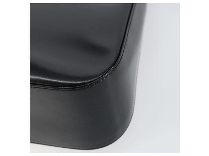 Borsa a Spalla Christian Dior in Pelle Nera Oro Auth 152185 Nero D'oro - vista 15