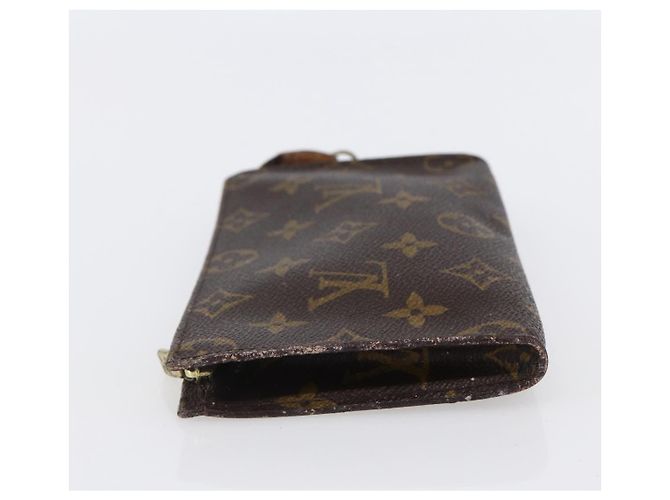 Bucket LOUIS VUITTON Monogramma Secchiello PM Pochette Accessorio LV Auth bs30116 - vista 3
