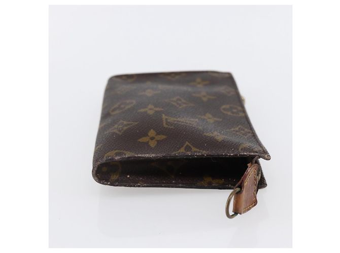 Bucket LOUIS VUITTON Monogramma Secchiello PM Pochette Accessorio LV Auth bs30116 - vista 4