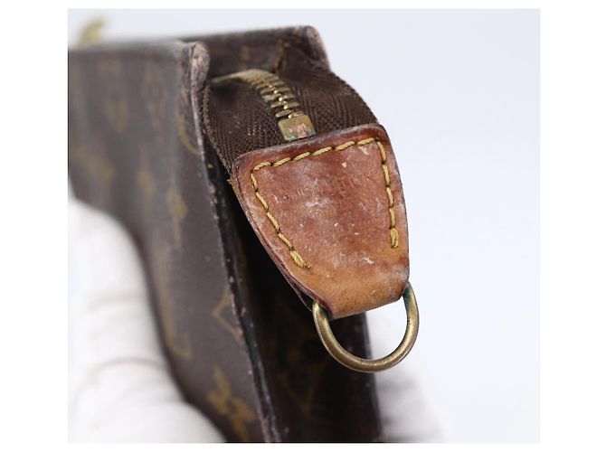 Bucket LOUIS VUITTON Monogramma Secchiello PM Pochette Accessorio LV Auth bs30116 - vista 8