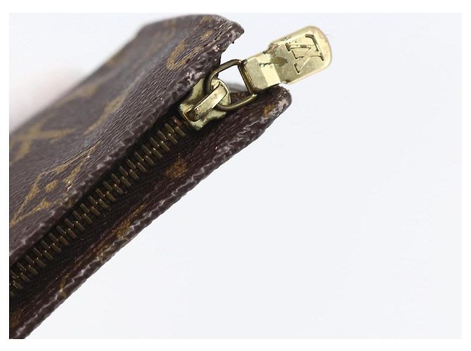 Bucket LOUIS VUITTON Monogramma Secchiello PM Pochette Accessorio LV Auth bs30116 - vista 9