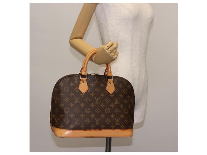 LOUIS VUITTON Borsa a Mano Monogram Alma M51130 LV Auth BA6939 Monogramma - vista 22