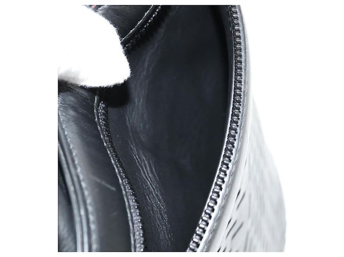 Autre Marque Borsa a spalla a secchiello in pelle forata nera Auth BA6816M di BOTTEGA VENETA Nero - vista 20