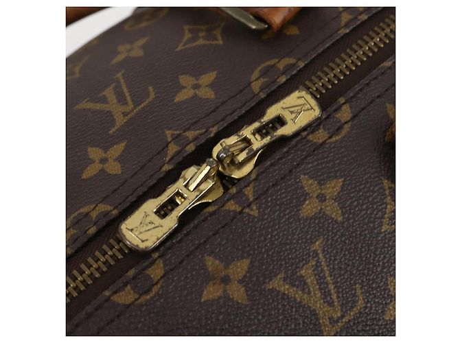 LOUIS VUITTON Borsa Boston Monogram Keepall 55 M41424 LV Auth 145680 Monogramma - vista 10