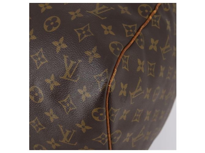 LOUIS VUITTON Borsa Boston Monogram Keepall 55 M41424 LV Auth 145680 Monogramma - vista 15