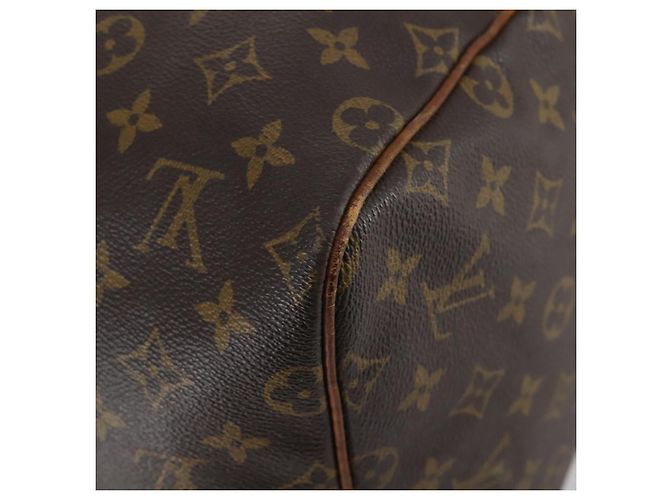 LOUIS VUITTON Borsa Boston Monogram Keepall 55 M41424 LV Auth 145680 Monogramma - vista 17