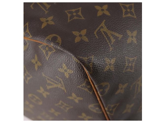 LOUIS VUITTON Borsa Boston Monogram Keepall 55 M41424 LV Auth 145680 Monogramma - vista 18