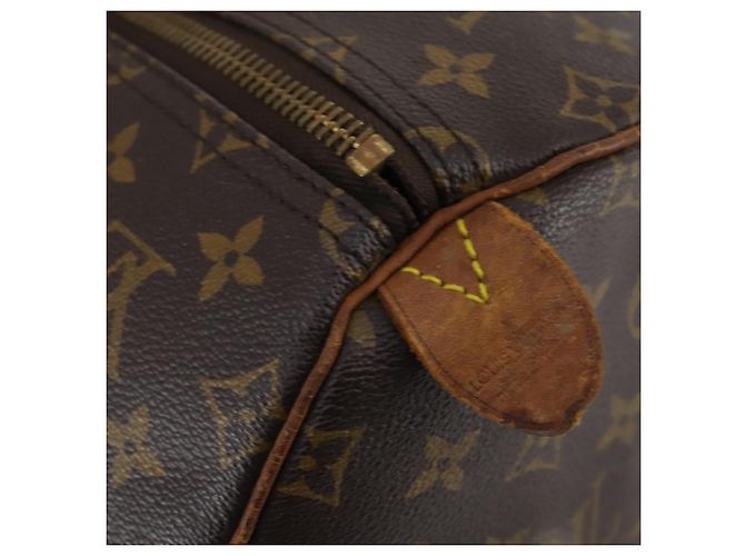LOUIS VUITTON Borsa Boston Monogram Keepall 55 M41424 LV Auth 145680 Monogramma - vista 19