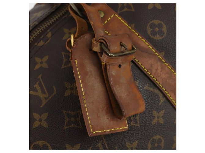 LOUIS VUITTON Borsa Boston Monogram Keepall 55 M41424 LV Auth 145680 Monogramma - vista 20
