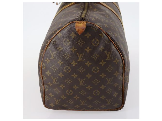 LOUIS VUITTON Borsa Boston Monogram Keepall 55 M41424 LV Auth 145680 Monogramma - vista 3