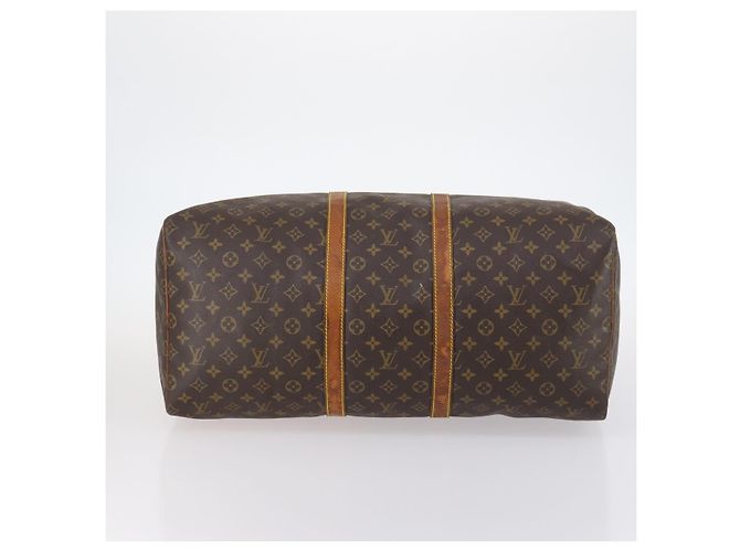 LOUIS VUITTON Borsa Boston Monogram Keepall 55 M41424 LV Auth 145680 Monogramma - vista 5