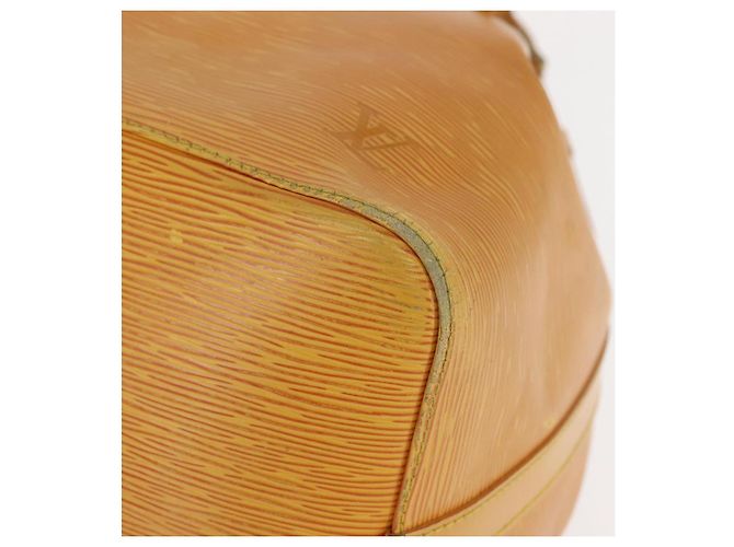Noe LOUIS VUITTON Borsa a Spalla Petit Noé Epi Gialla M44109 LV Auth BA6680 Giallo - vista 14