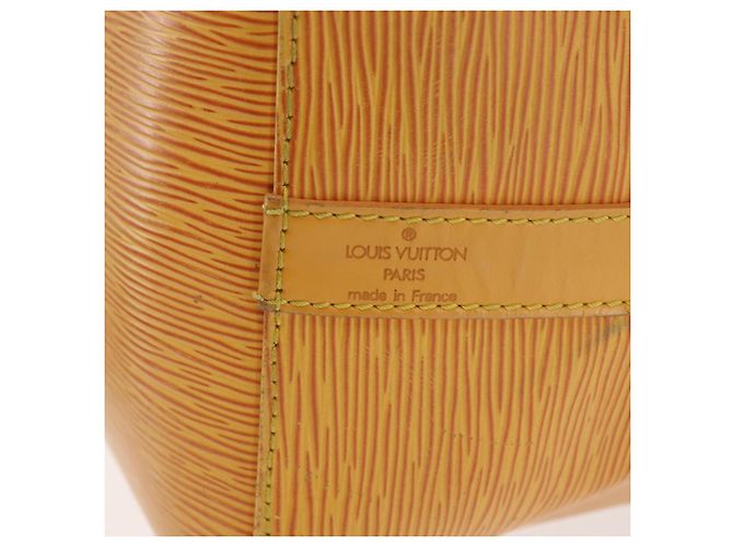 Noe LOUIS VUITTON Borsa a Spalla Petit Noé Epi Gialla M44109 LV Auth BA6680 Giallo - vista 17