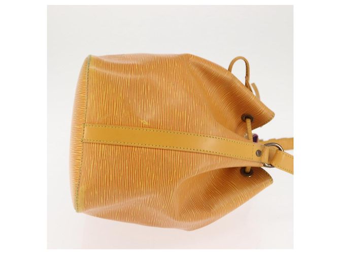 Noe LOUIS VUITTON Borsa a Spalla Petit Noé Epi Gialla M44109 LV Auth BA6680 Giallo - vista 3