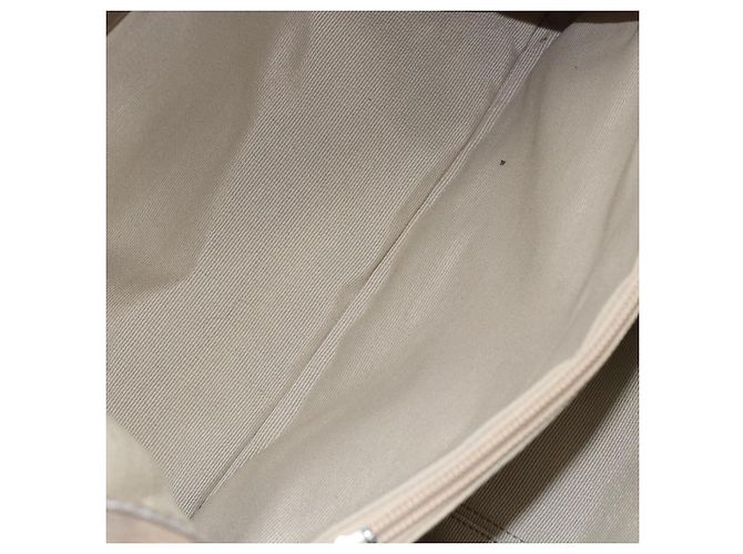 Borsa a mano Vala in pelle beige e oro Auth BA5699 di Salvatore Ferragamo D'oro - vista 11