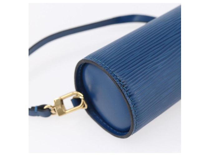 LOUIS VUITTON Pochette Soufflot Epi Blu LV Auth ep11230 - vista 16
