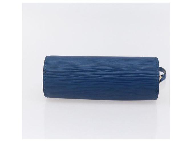 LOUIS VUITTON Pochette Soufflot Epi Blu LV Auth ep11230 - vista 5