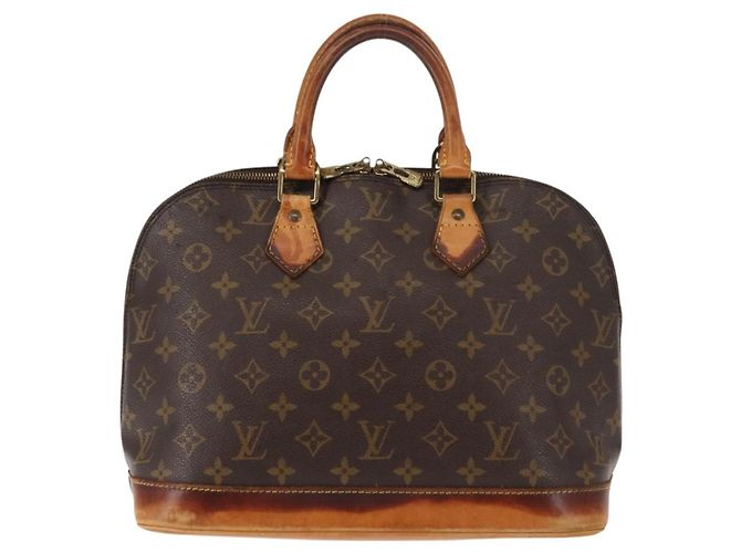 LOUIS VUITTON Borsa a Mano Monogram Alma M51130 LV Auth BA6923 Monogramma - vista 13