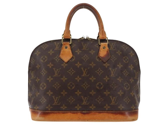 LOUIS VUITTON Borsa a Mano Monogram Alma M51130 LV Auth BA6923 Monogramma - vista 2