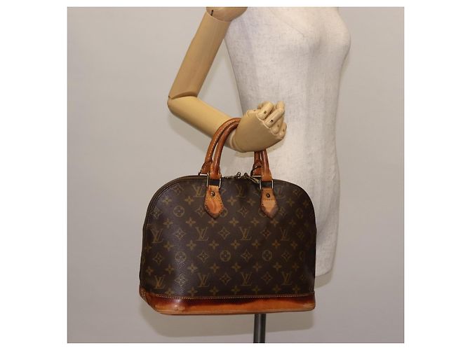 LOUIS VUITTON Borsa a Mano Monogram Alma M51130 LV Auth BA6923 Monogramma - vista 22