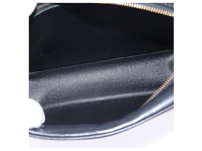 LOUIS VUITTON Borsa a Spalla Epi Trocadero 27 Nera M52312 LV Auth 148060 Nero - vista 10