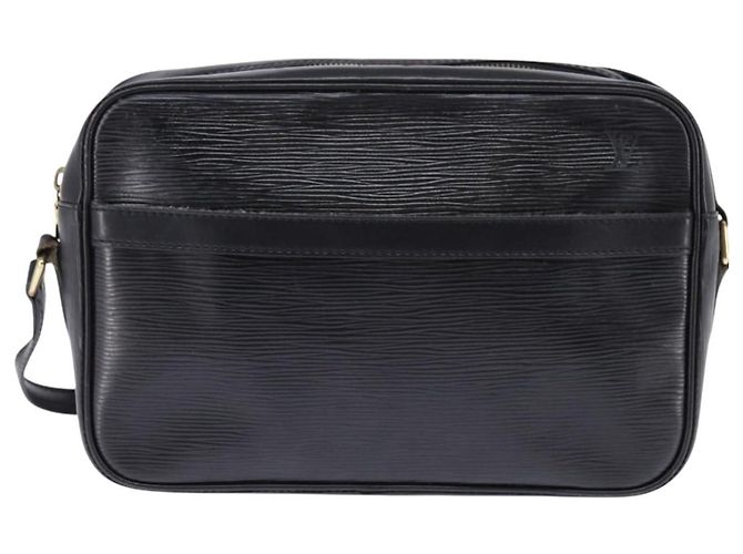 LOUIS VUITTON Borsa a Spalla Epi Trocadero 27 Nera M52312 LV Auth 148060 Nero - vista 13