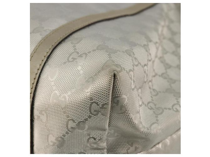 Borsa tote GG Implementation Gucci Argento 197953 Auth 146864 - vista 15